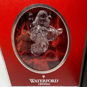 Waterford Crystal Angel with Musical Instrument